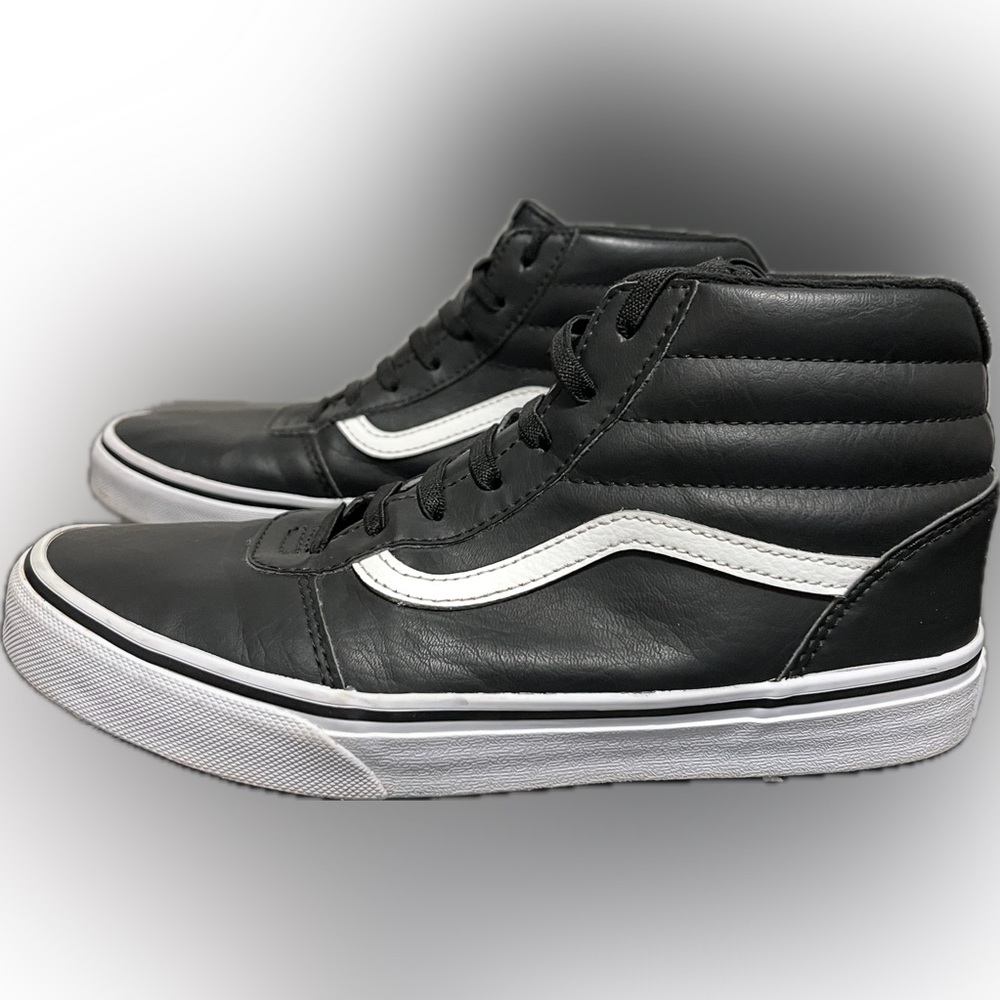 Vans Sk8-Hi Black Leather